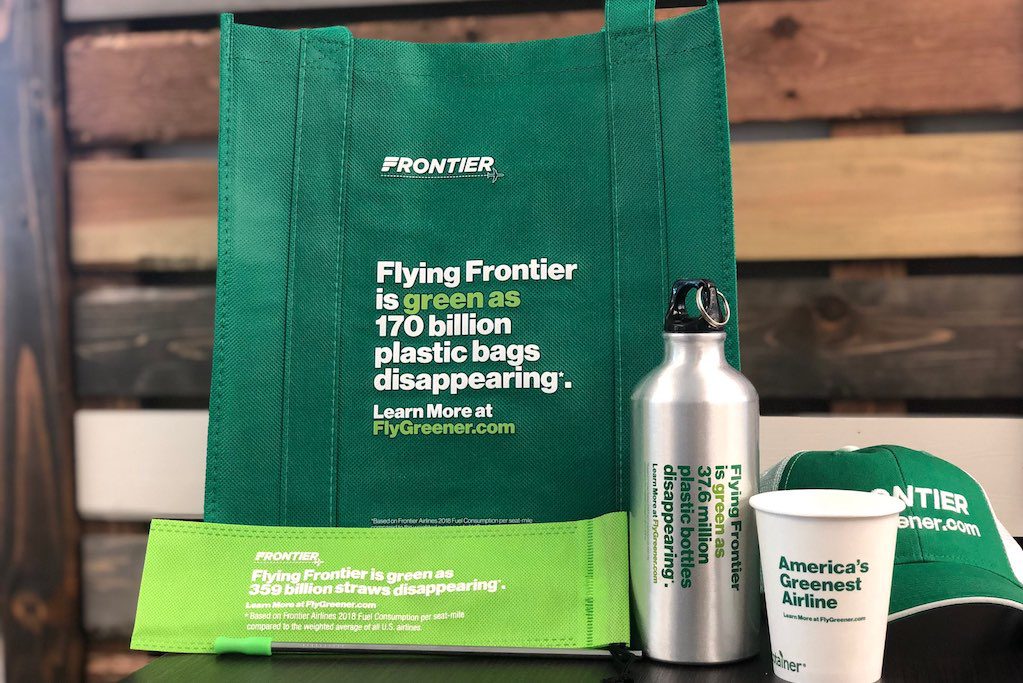 Frontier is now branding itself as America's greenest airline. But the airline hasn't changed anything about its strategy. 