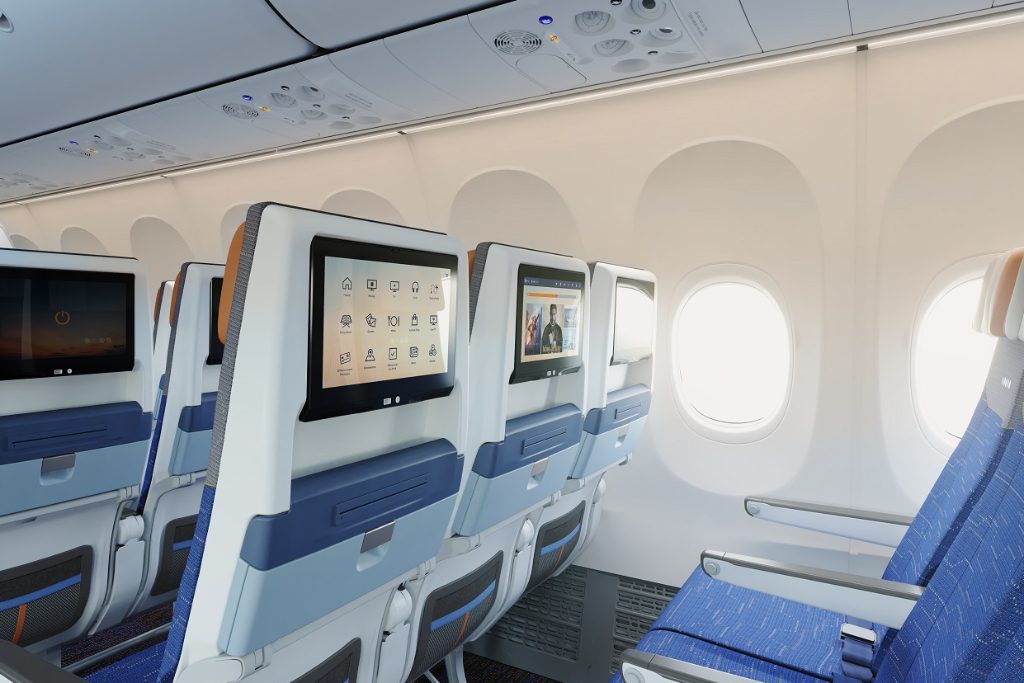 flydubai aircraft interior source flydubai