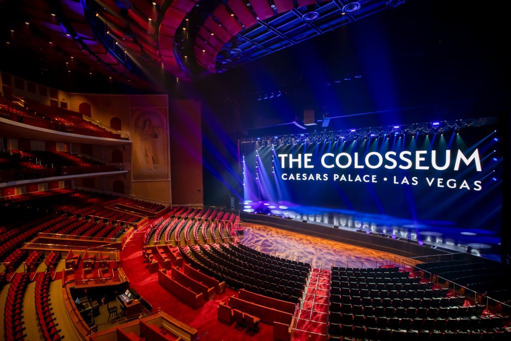 Pictured is the Colosseum at Caesars Las Vegas. Hotel resort fees are getting new scrutiny from the American Society of Travel Advisors.