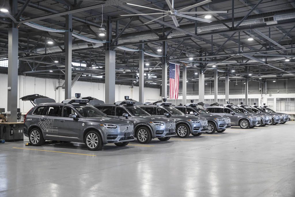 A fleet of Uber's SUVs. The rideshare company has a service for event planners looking to coordinate transportation.