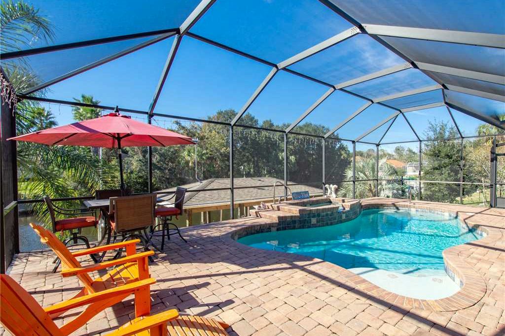 This photo shows a property in Palm Coast, Florida, that's managed by Vtrips, a U.S. property management company. Companies like Vtrips are increasingly being courted by startups and other travel tech vendors rather than independent Airbnb hosts.