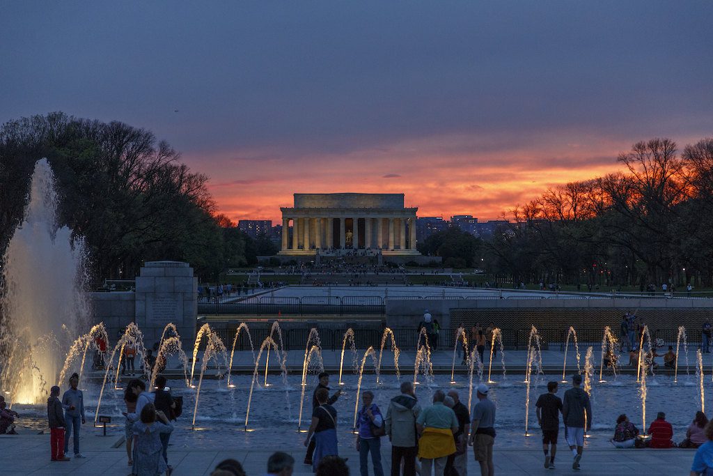 The Lincoln Memorial in Washington, D.C.