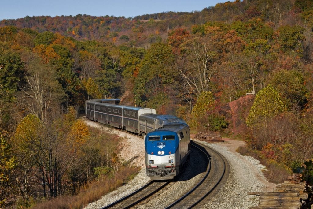 The Capitol Limited travels through Pennsylvania. Amtrak's top executives discussed the company’s 2019 fiscal year results with the media.
