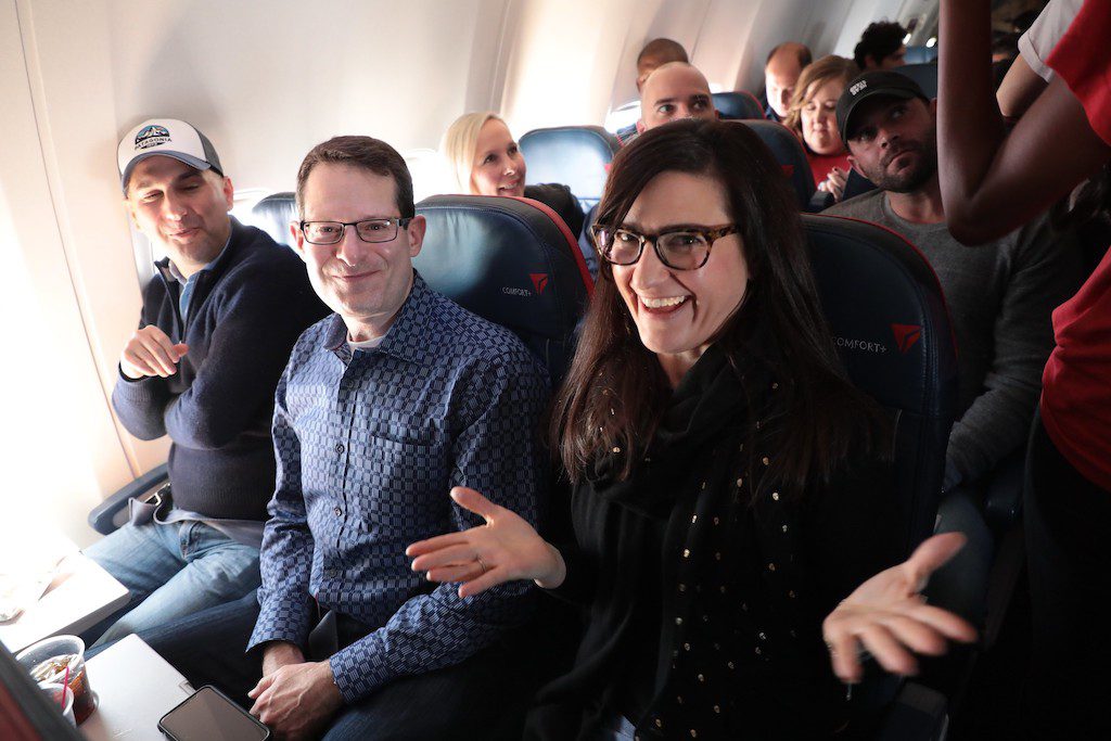 Delta's SXSW Festival Shuttle flight on Friday, March 8th, 2019 from LAX in Los Angeles, CA.  