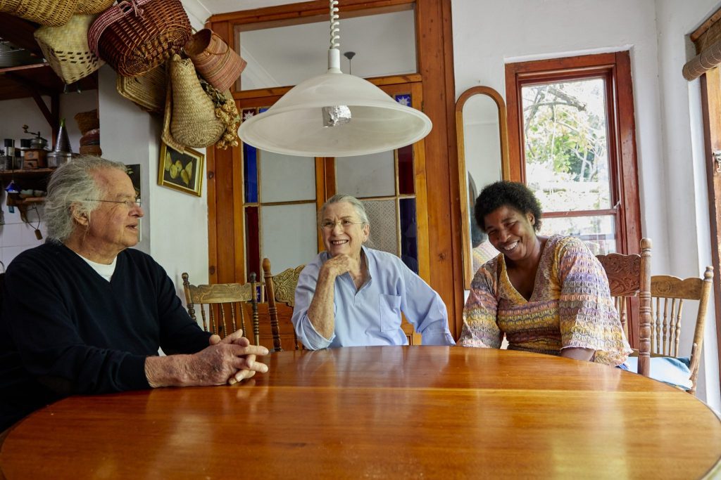 Airbnb hosts and guests in Cape Town, South Africa during happier times. A class action lawsuit on behalf of hosts seeks compensation because of Airbnb's pro-guest refund policy during the first months of Covid-19.