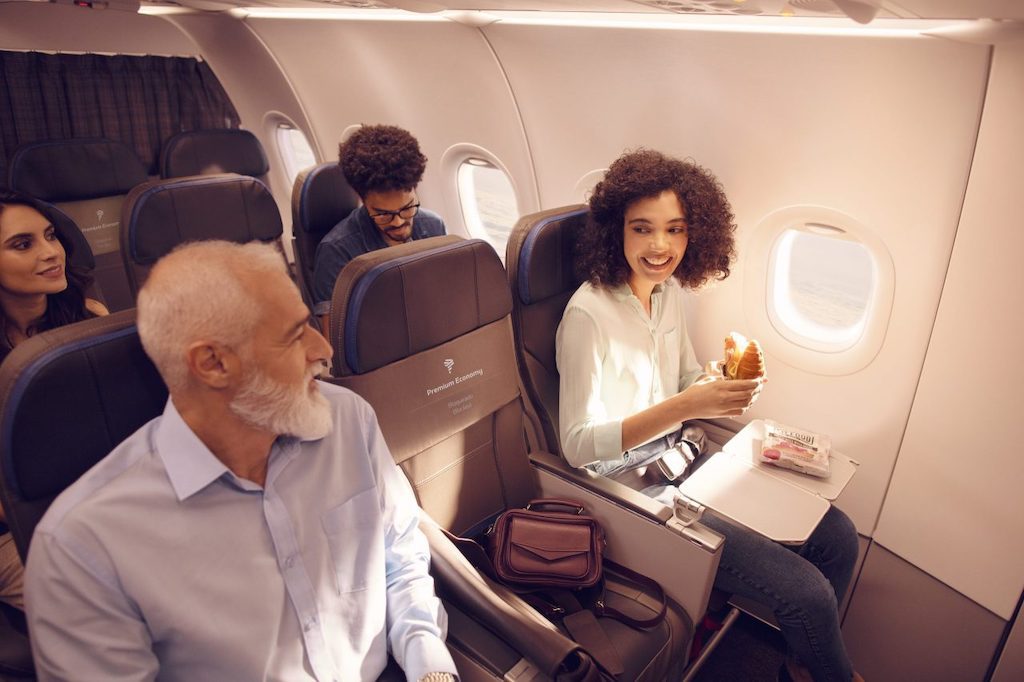 Latam Airlines is installing a new premium economy section on short-haul aircraft. 