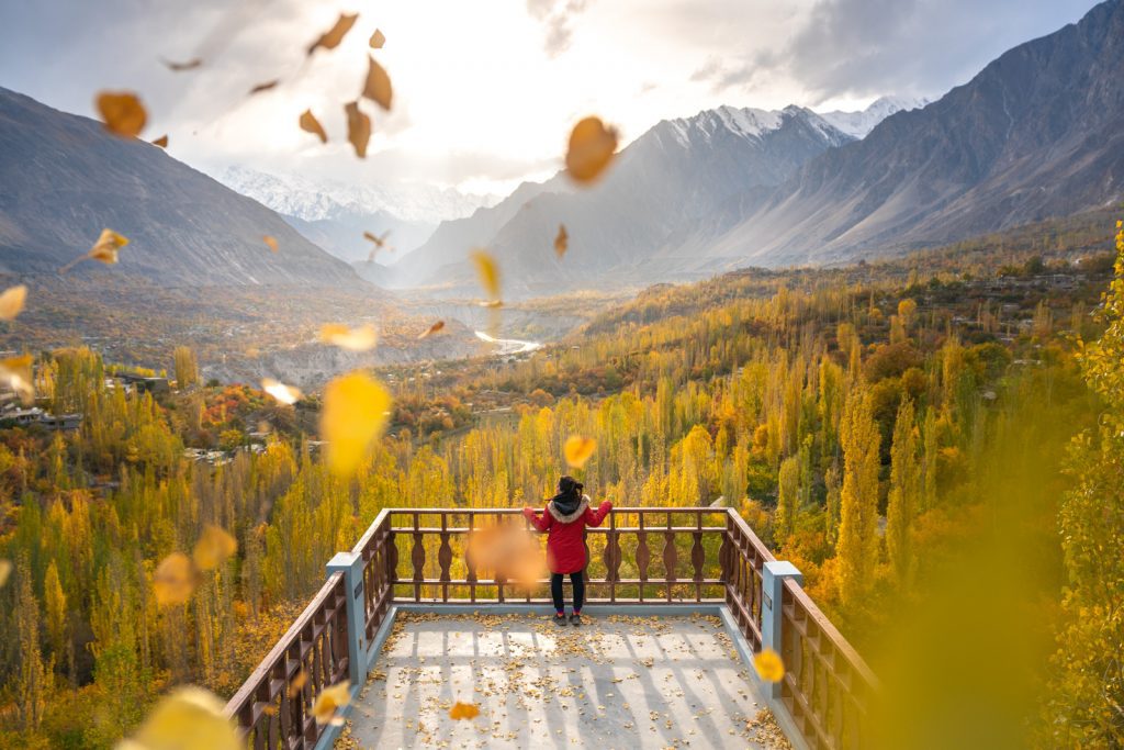 Pakistan sees tourism as a way for economic growth. This photo was taken in Karimabad, in the Gilgit Baltistan territory, a popular region for tourists.