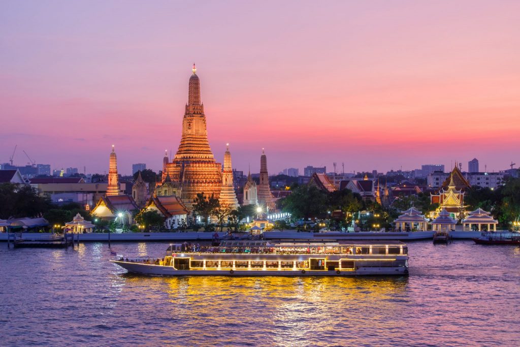 Buddhist temple Wat Arun in Bangkok, Thailand, on the Thonburi west bank of the Chao Phraya River. Skift announced on Tuesday its new Bangkok-based Asia Editor Xinyi Liang-Pholsena, who starts Jan. 28, 2020.