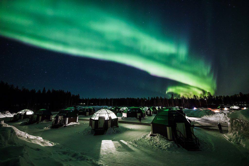 The northern lights are such a major draw for tourists that one hotel employs an "aurora watcher."