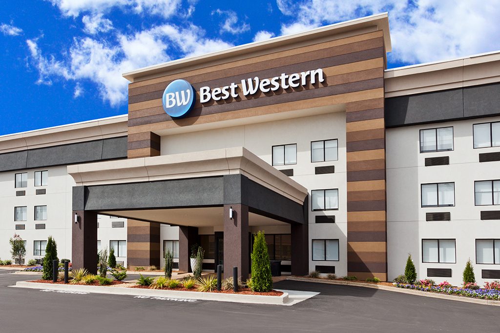 A Best Western property in Montgomery, Alabama. BWH Hotel Group, the umbrella organization to Best Western Hotels & Resorts and WorldHotels, is unique among large hotel chains in that it operates as a nonprofit enterprise with member-owners.