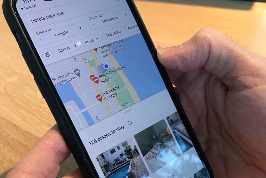 Google integrates powerful hotel search functionality, including the ability to filter by location, dates and price, into its Maps mobile application.