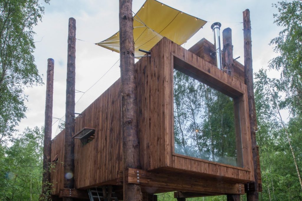 A treetop cabin at Your Nature, an Unscripted Resort by Dream Hotel Group.