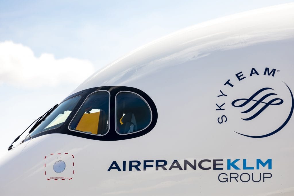 An Air France A350. Parent company Air France-KLM has been fine-tuning its pricing strategies.