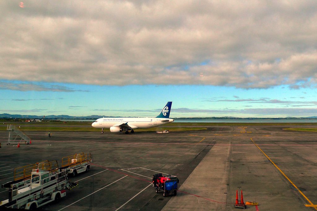 Auckland Airport in New Zealand