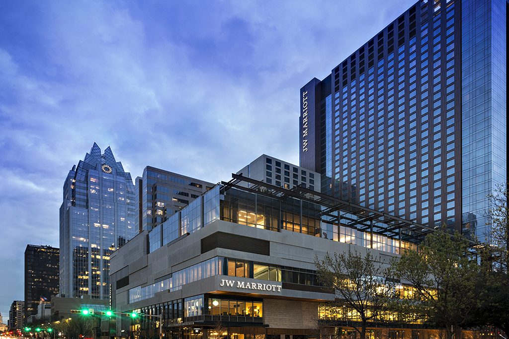 The JW Marriott Austin in Texas. In an emotional video message on Thursday to Marriott International employees, CEO Arne Sorenson characterized the coronavirus crisis as more severe for the hotel chain than the Great Depression and World War II. The chain’s global business is running about 75 percent lower than normal, hundreds of hotels have closed, and some may never reopen.