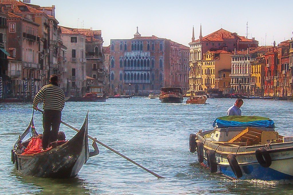 Gondolas in Venice, Italy shown March 27, 2016. Booking.com is partnering with Musement to further its attractions ambitions.