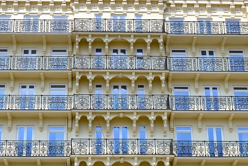 The Grand Brighton Hotel in Brighton, UK, as seen on July 21, 2018. Big hotel chains are maneuvering to survive during the coronavirus outbreak.