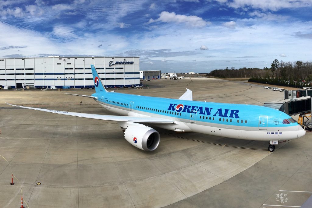 A Korean Air aircraft. The airline's very survival is at risk.