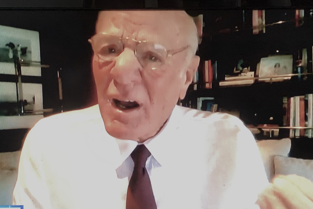 Barry Diller on Face the Nation said the economy is in the "teething" stages of recovery on April 26, 2020.