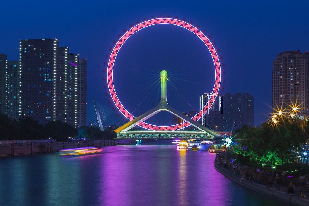 Chinese travelers are expected to venture to domestic cities like Tianjin, pictured, during the upcoming Labor Day holiday over international locations due to ongoing coronavirus travel restrictions. 