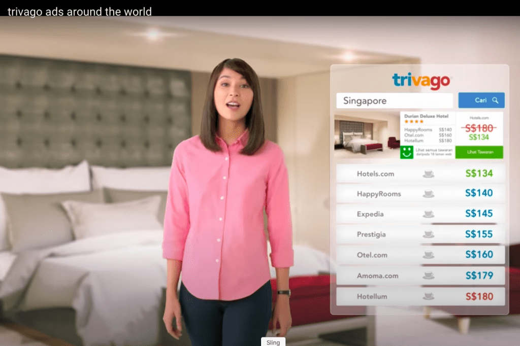 Expect to see more of Trivago’s actors on TV around the world