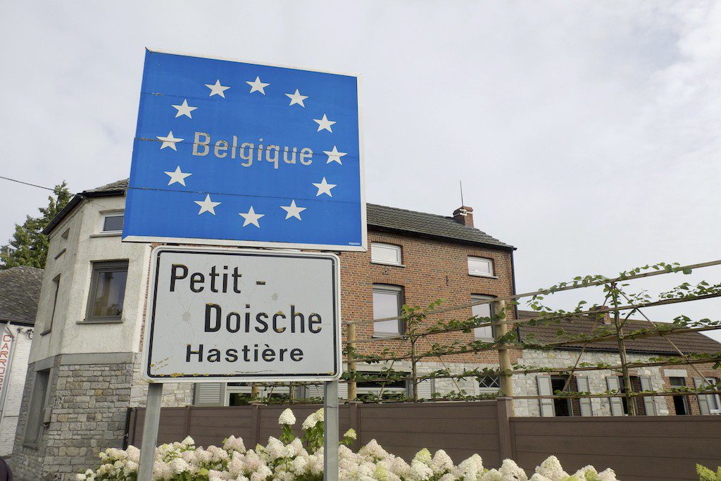 A town on Belgium's border with France
