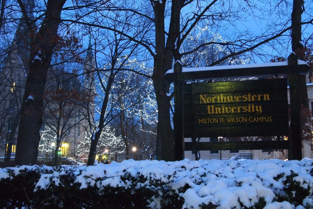 Colleges like Northwestern University (pictured) are considering housing some students in hotels in the fall semester to respect social distancing guidelines.