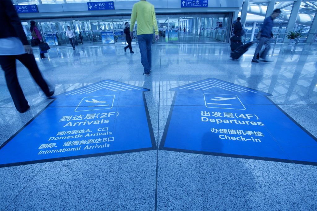 China has slashed international flights since late March to allay concerns over rising coronavirus infections brought by arriving passengers.