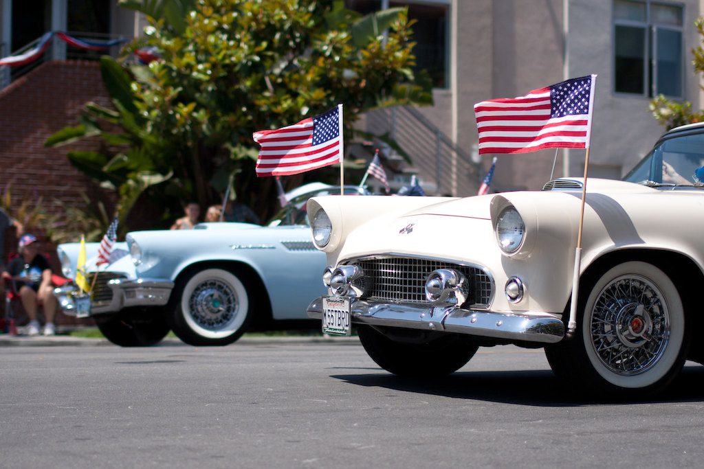 A Fourth of July parade.