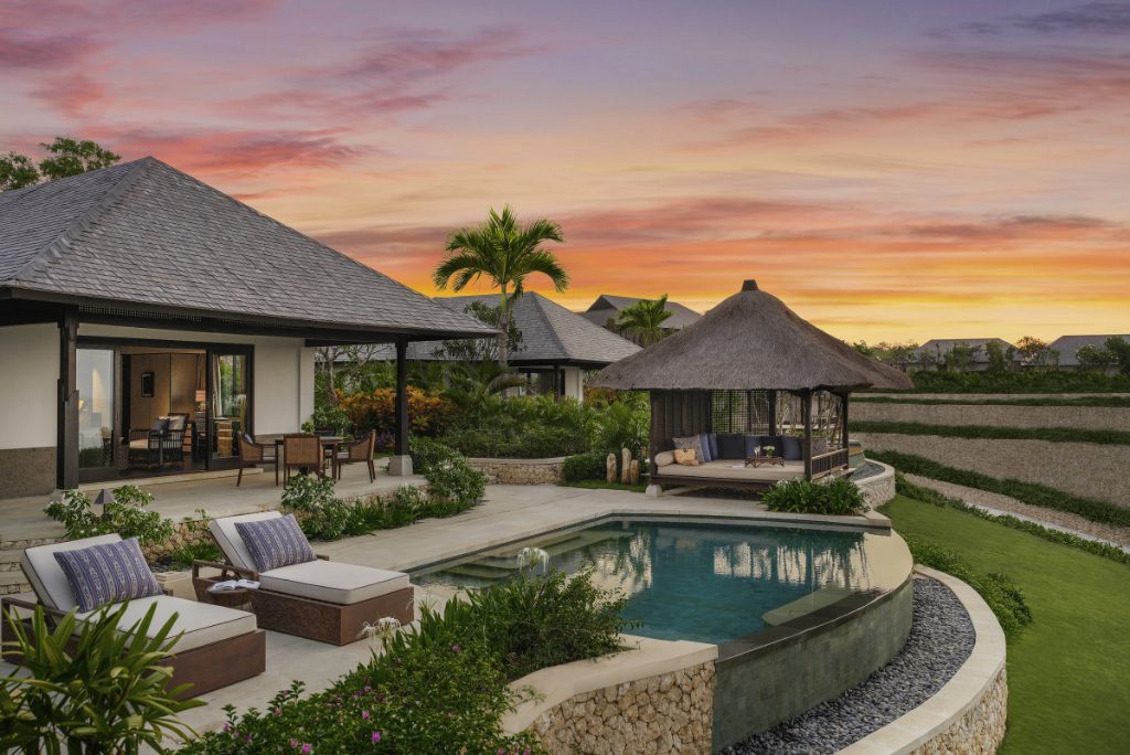 Raffles Hotel and Resorts opened its Raffles Bali property in July 2020, with 32 ocean view villas in Jimbaran. 
