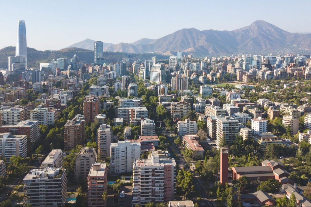 Santiago, Chile, is home to many of the country's startups. 