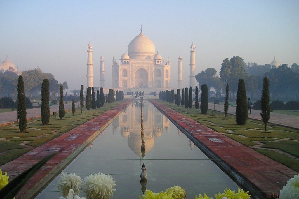 The Taj Mahal, pictured here at sunrise, is set to reopen on Monday, July 6. 