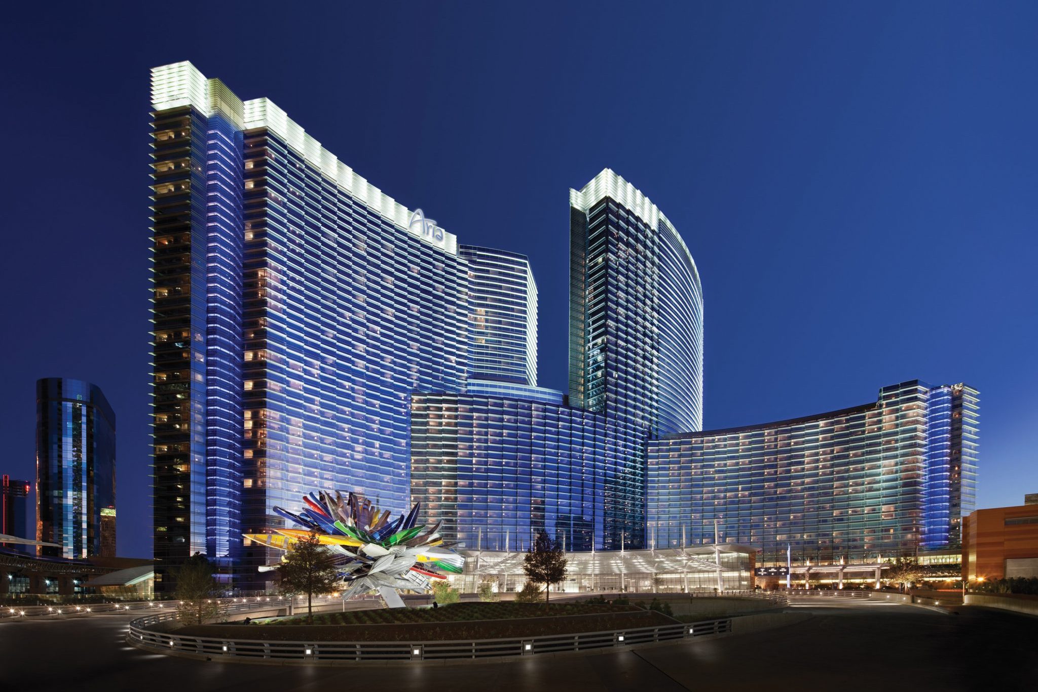 MGM Resorts has devised packages that turn rooms at its properties, including Aria, into offices.