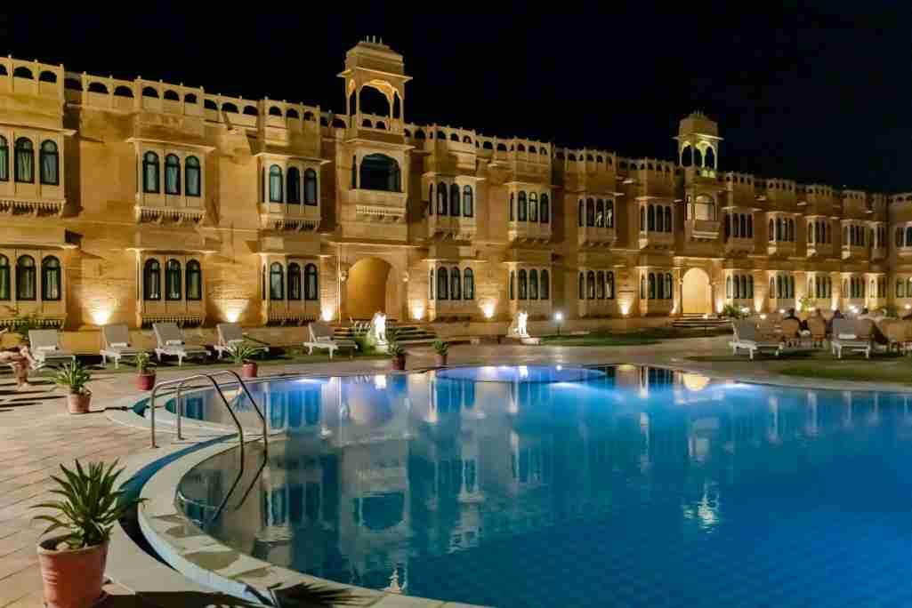 Hotel Desert Tulip in Jaisalmer in Rajasthan, India. MakeMyTrip Group, the online travel company based in India, reported significant losses in its quarterly results ending June 30, 2020.
