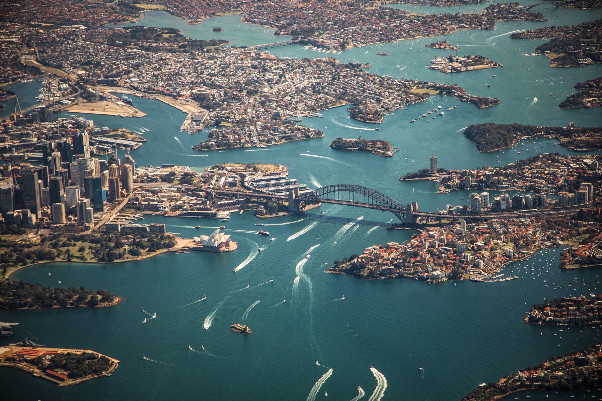 Sydney, Australia. The country has been relatively cut off since imposing travel restrictions earlier this year.