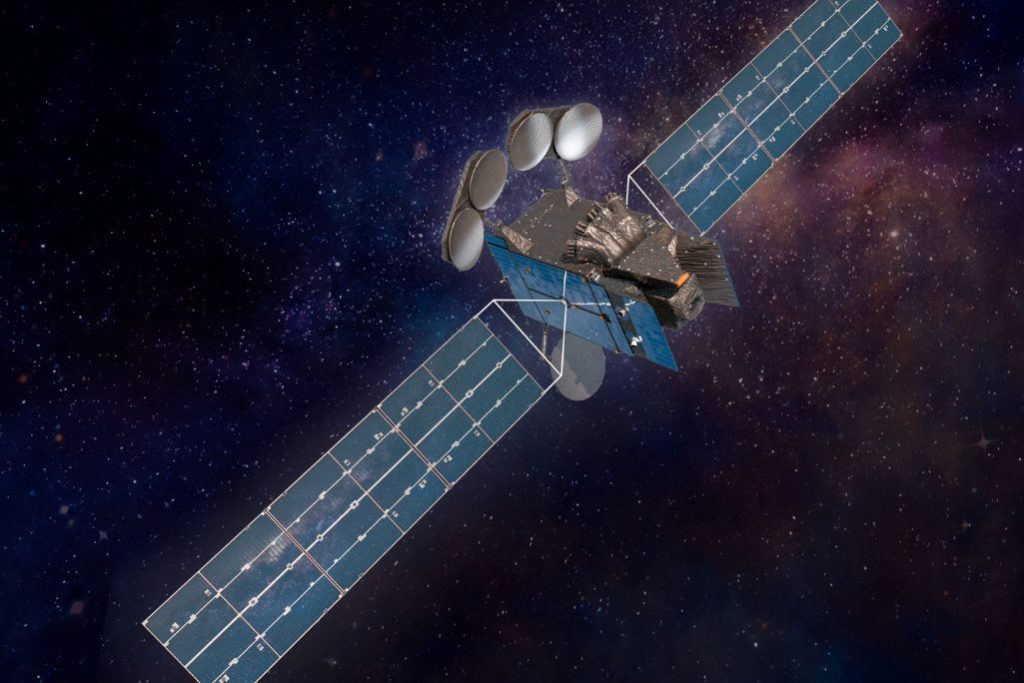 Maxar X Intelsat satellite gogo inflight wi-fi internet will use source maxar