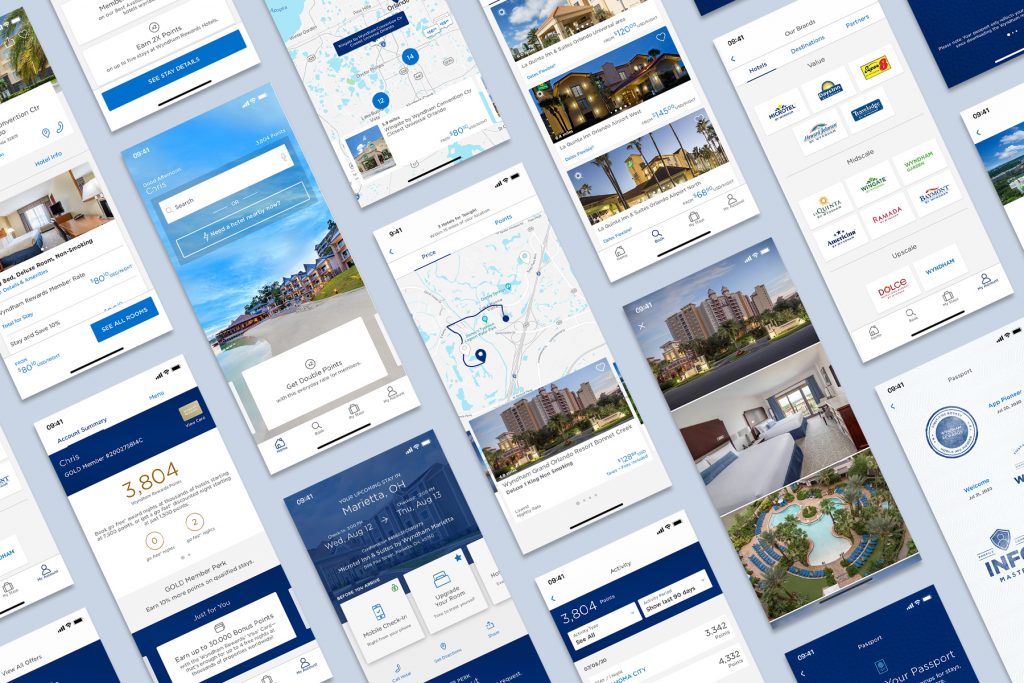 Wyndham's updated mobile app enables mobile check-in and check-out as well as digital key technology to all its roughly 6,000 U.S. hotels by the end of 2020.