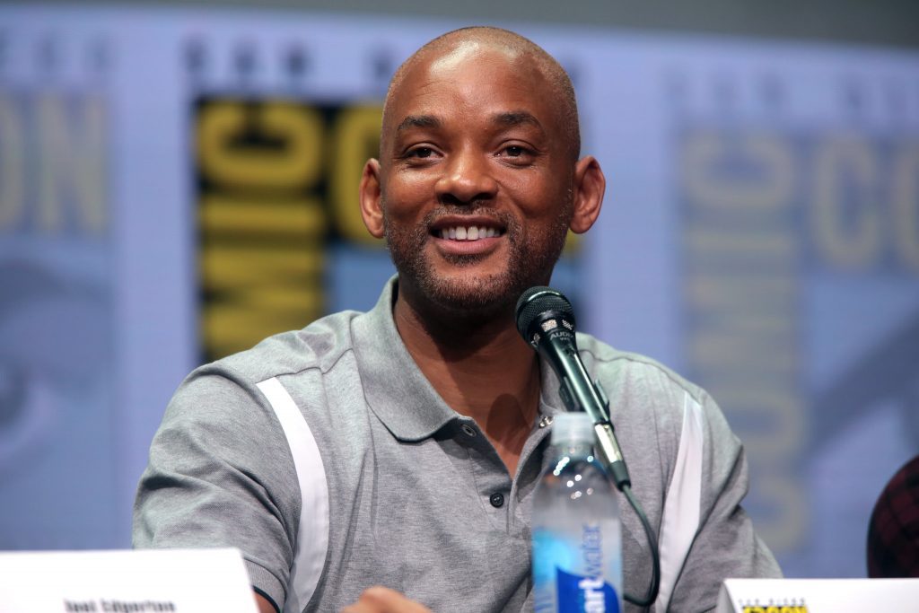 Will Smith speaking at 2017 San Diego Comic Con at the San Diego Convention Center on July 20, 2017. His venture firm is an investor in TravelBank.