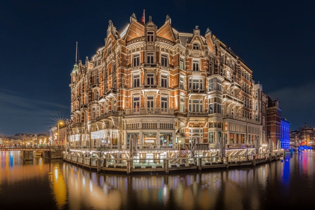 The Hotel De L'Europe in Amsterdam as seen on December 29, 2015. Booking.com fears that EU regulators will view it as a gatekeeper of online travel. 