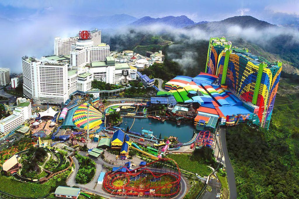 The First World Hotel at the Genting Highlands Resort in Malaysia.