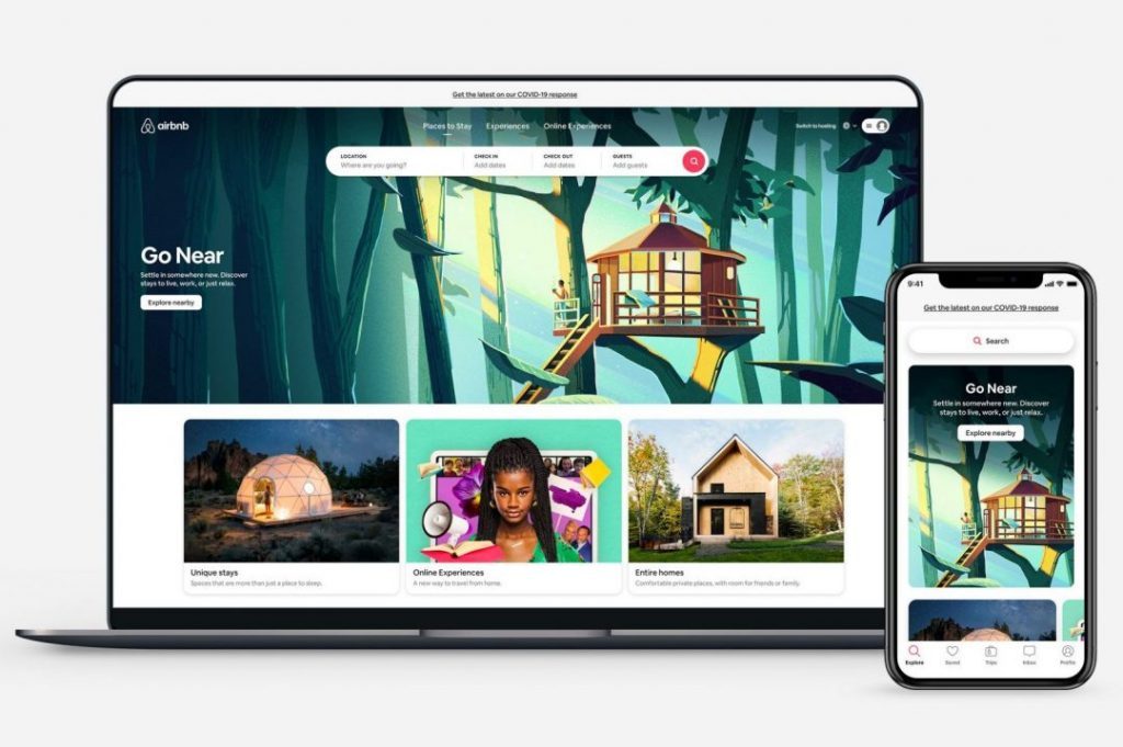 Airbnb's homepage is the most popular vacation rental site for now, but competition is growing.