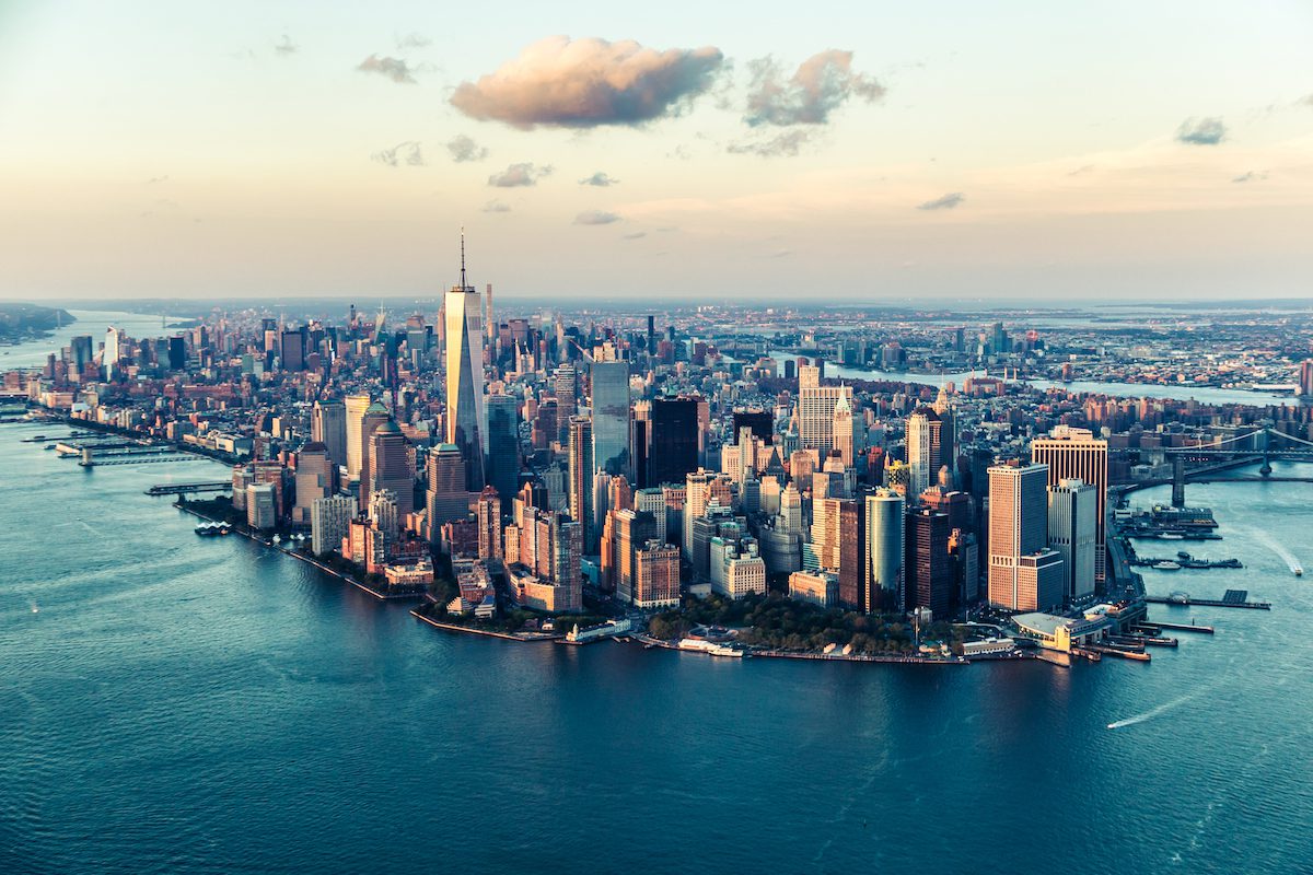 The Manhattan skyline. Source: DerbySoft