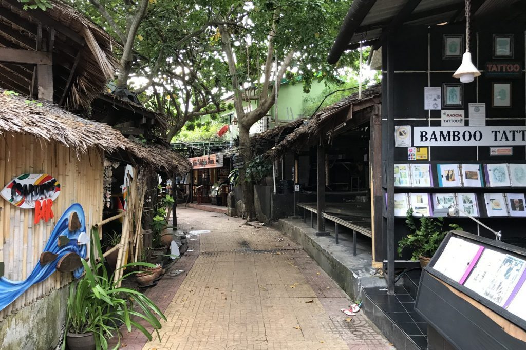 Closed for good, a soi in Phi Phi Island.
