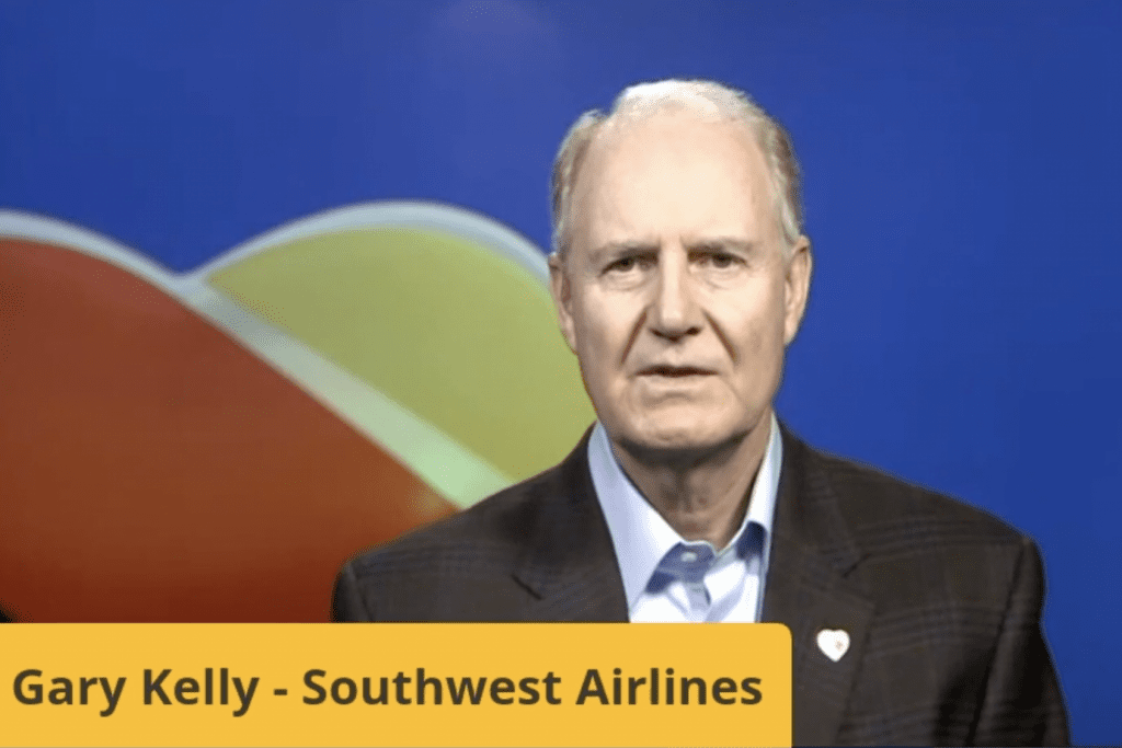 Southwest Airlines CEO Gary Kelly speaking at Skift Aviation Forum online on November 19, 2020.