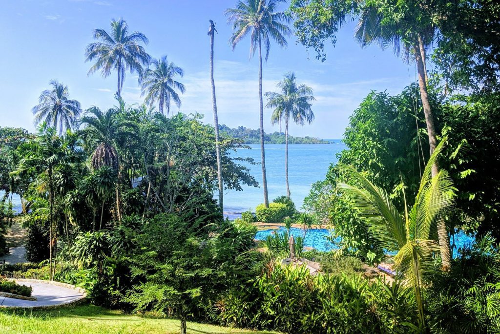Sea View Resort & Spa in Koh Chang, Thailand got into a dispute with a guest who wrote a disparaging review on Tripadvisor. The resort is shown on January 6, 2019. 