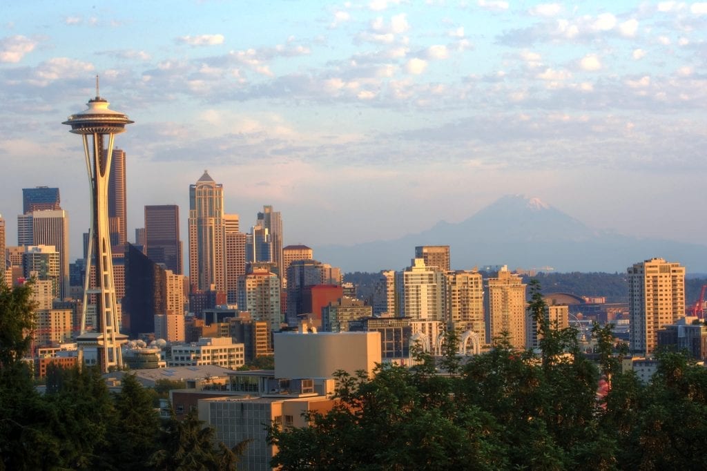 The skyline of Seattle, where short-term rental regulation has been at the forefront for city and industry officials. 