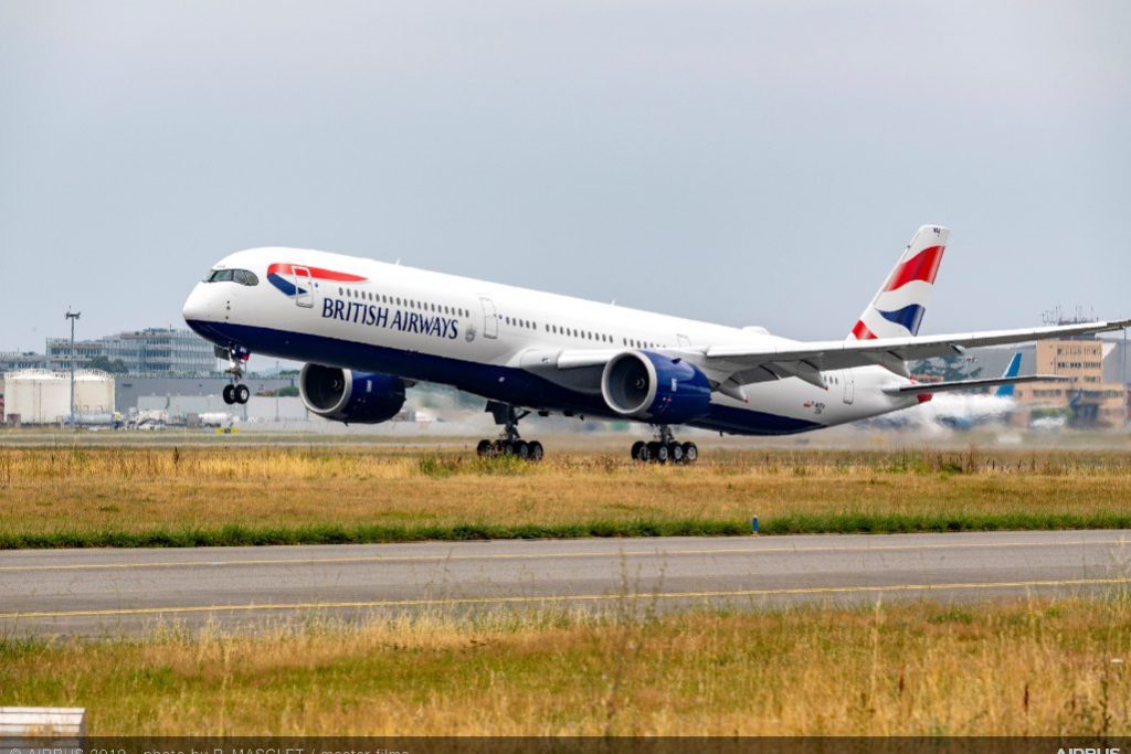 british airways a350 in october 2019 source british airways media centre