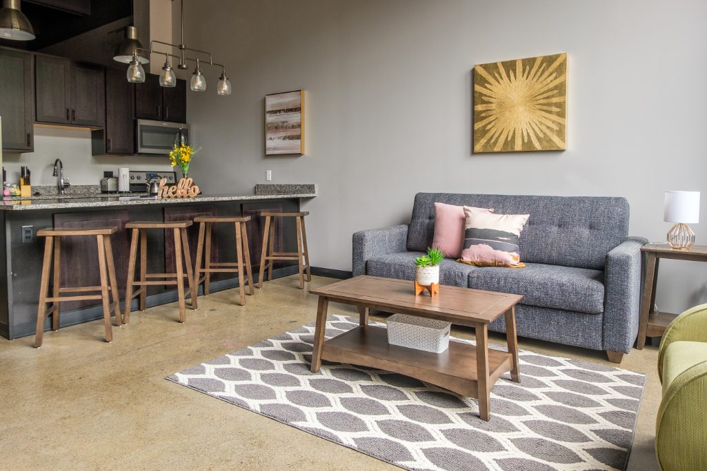 An image of a New Orleans short-term rental via Frontdesk, a property management firm that had entered the New Orleans market by acquiring some short-term rentals formerly managed by Stay Alfred. Source: Front desk