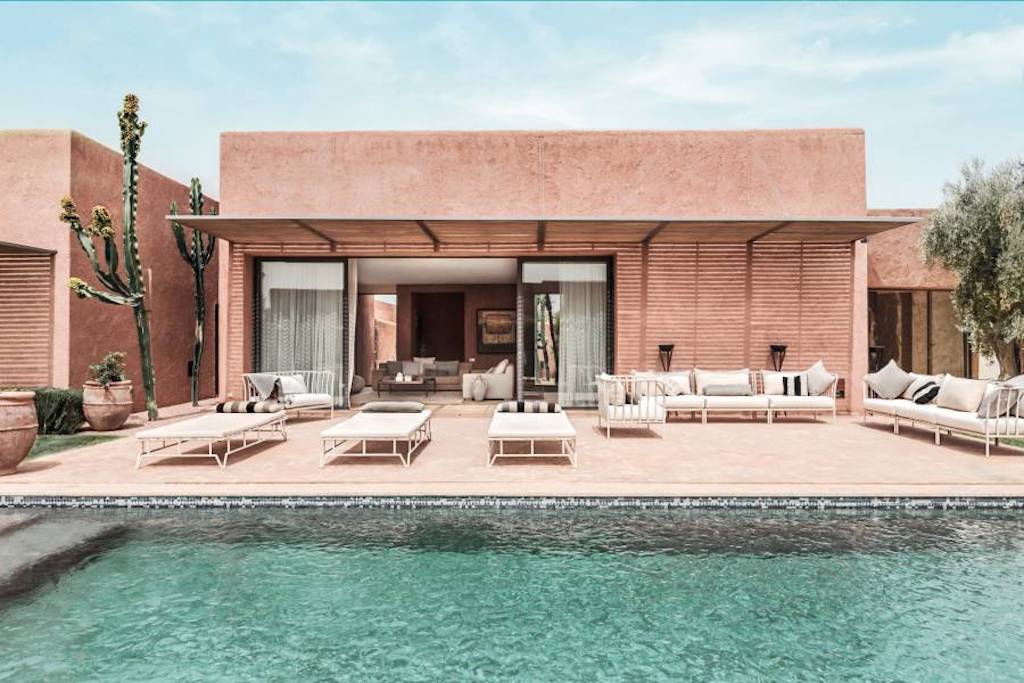 Accor's Apartments & Villas platform includes short-term rentals at hotel-branded residences like the Fairmont Residences Royal Palm Marrakech (pictured).