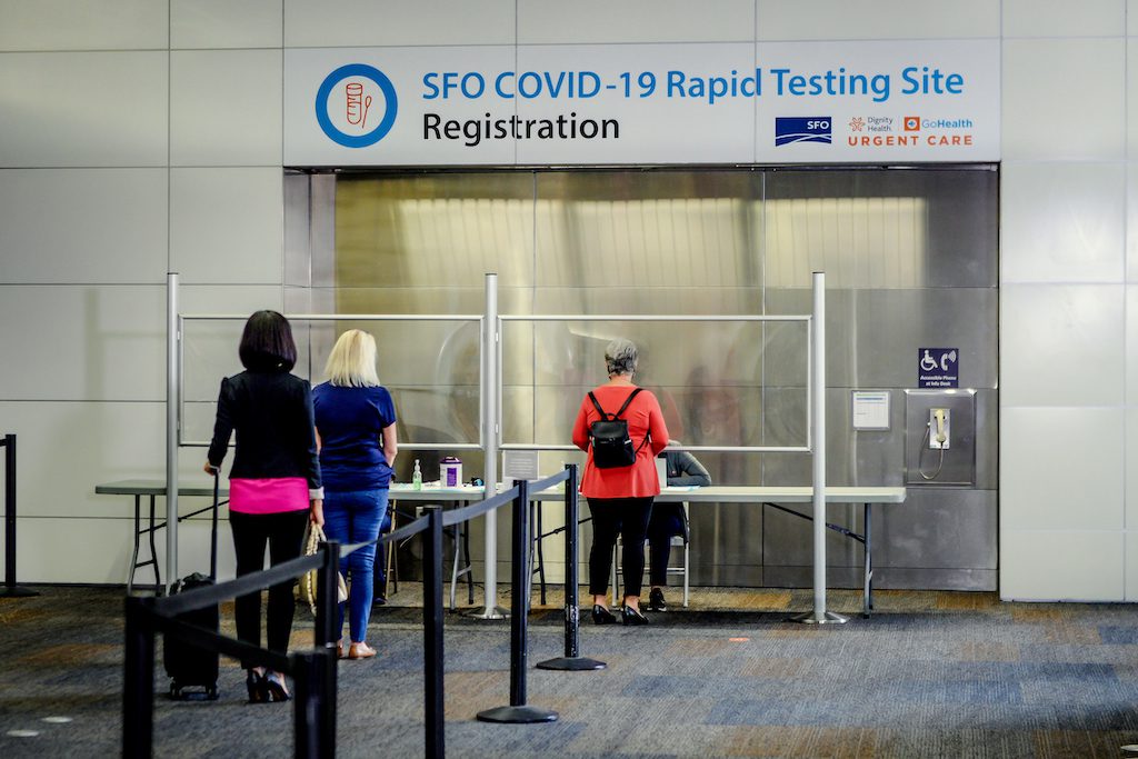 The U.S. is considering mandating a negative Covid-19 test for all domestic air travelers.